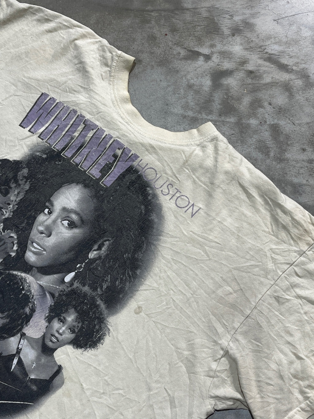 Whitney Houston Preowned Large T-shirt
