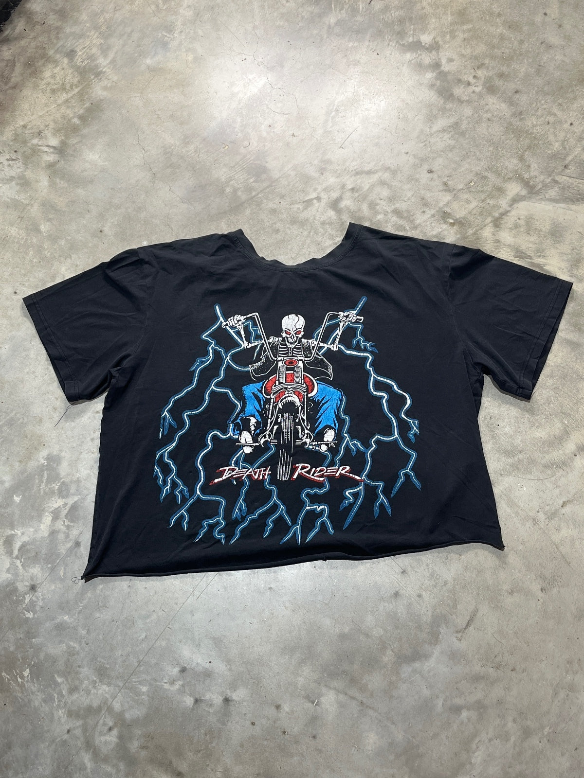 Death Rider Preowned XL Cropped T-shirt