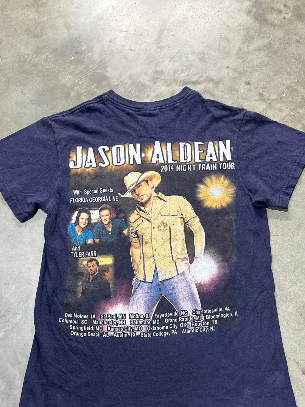 Jason Aldean Preowned Small T-shirt