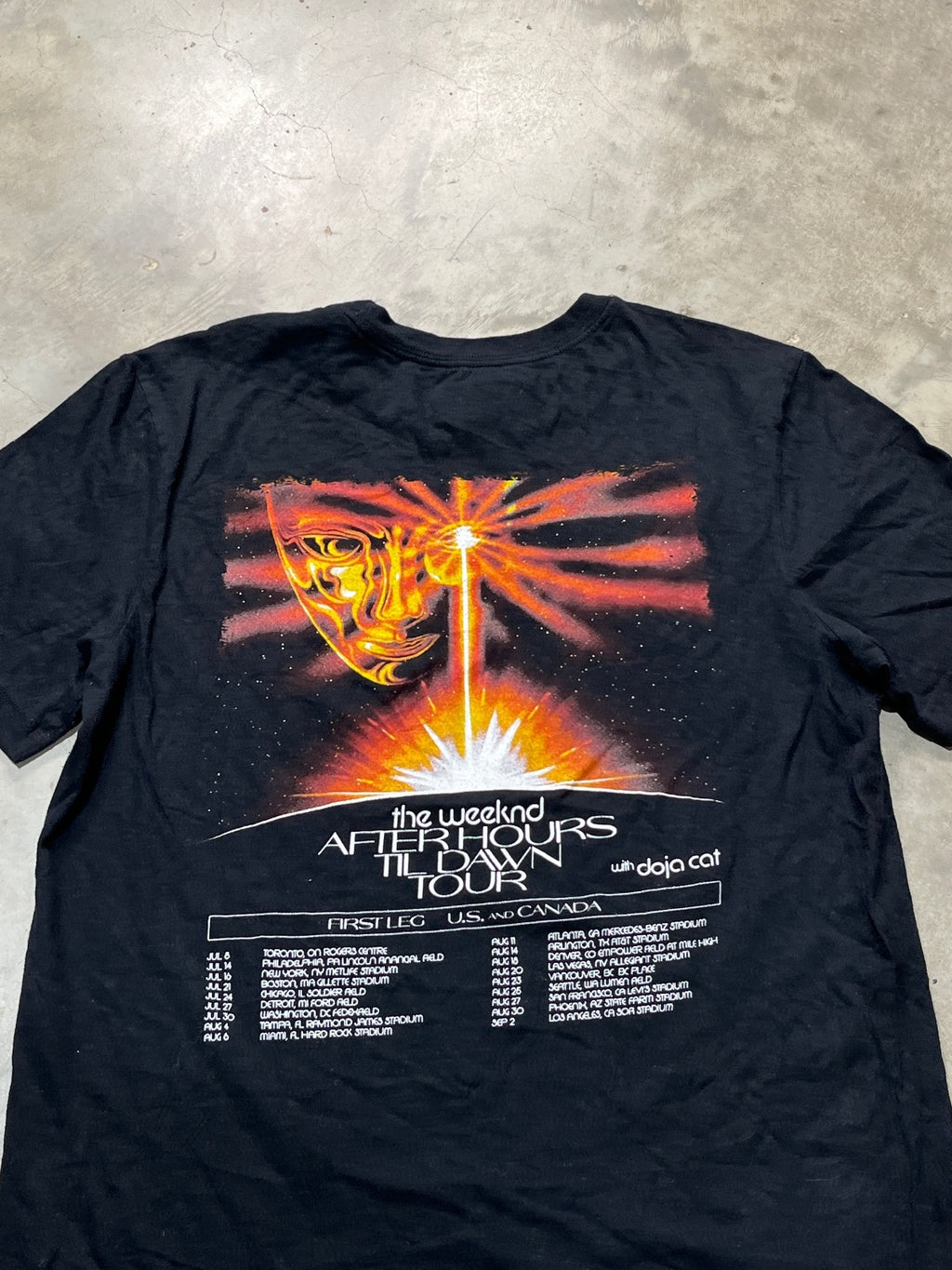 The Weeknd Preowned Medium T-shirt