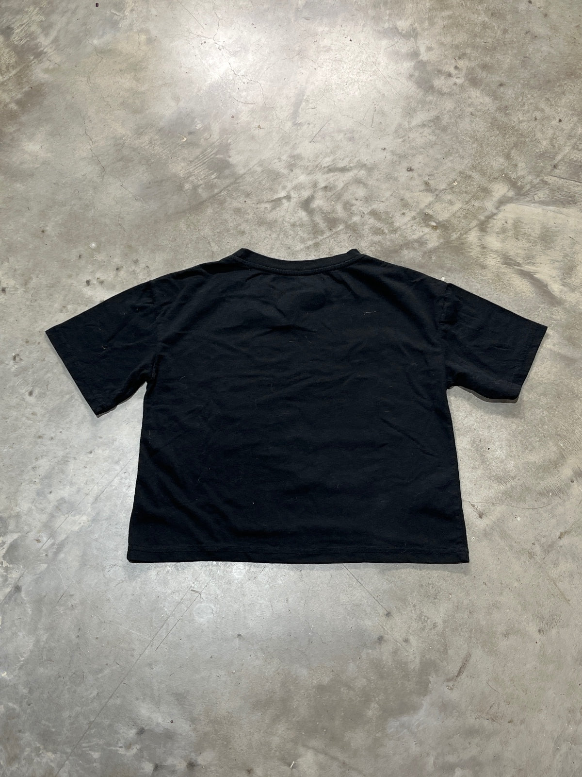 ACDC Preowned Small Bejeweled Cropped T-shirt