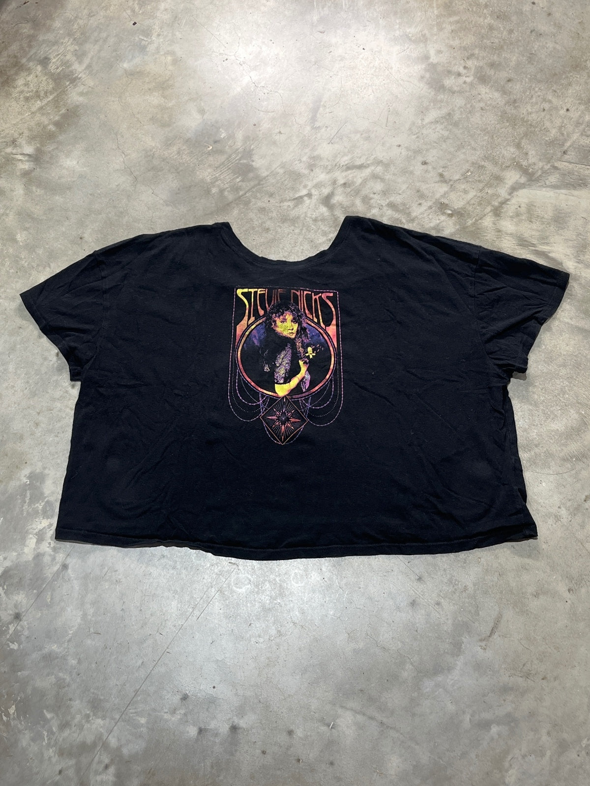 Stevie Nicks Preowned 2XL Cropped T-shirt