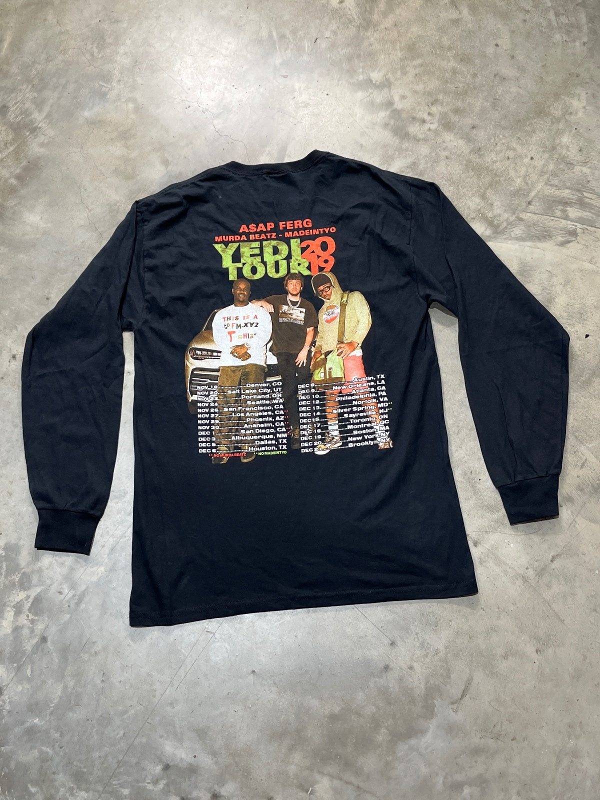A$AP Ferg Preowned Medium Long Sleeve T-shirt