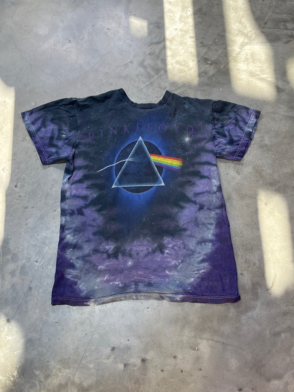 Pink Floyd Preowned Small Tie Dye T-shirt