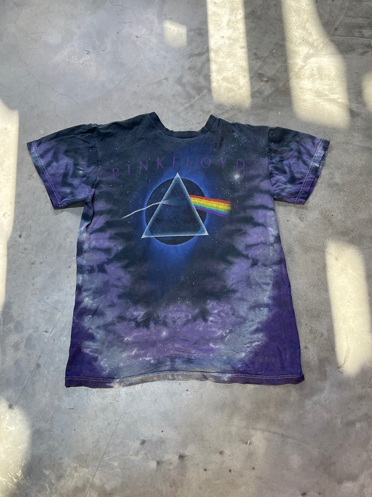 Pink Floyd Preowned Small Tie Dye T-shirt