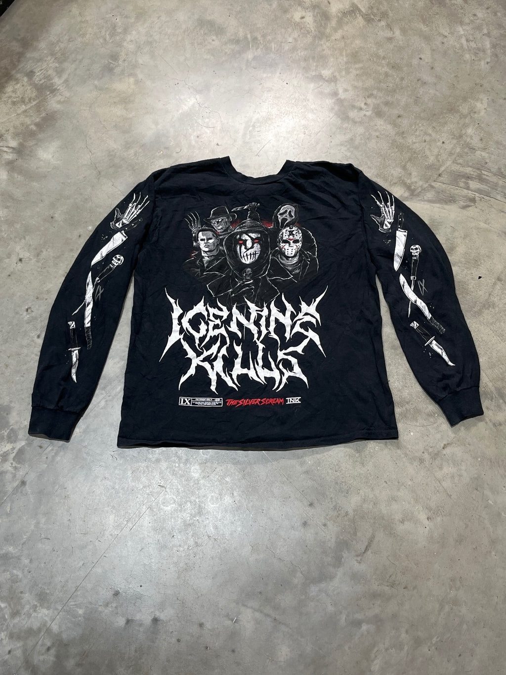 Ice Nine Kills Preowned Medium Long Sleeve T-shirt