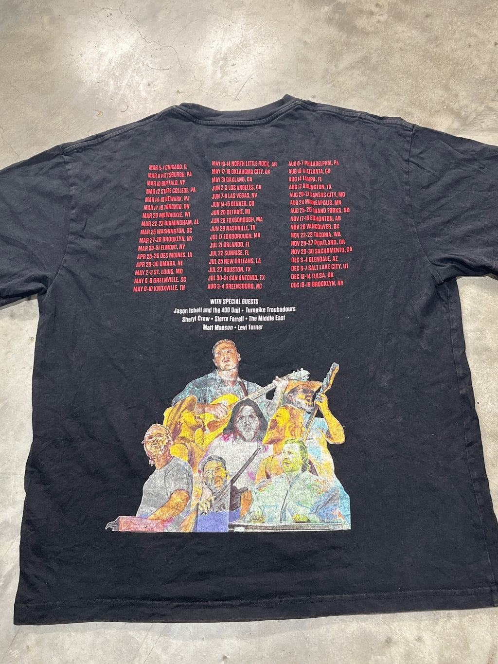 Zach Bryan Preowned Medium T-shirt