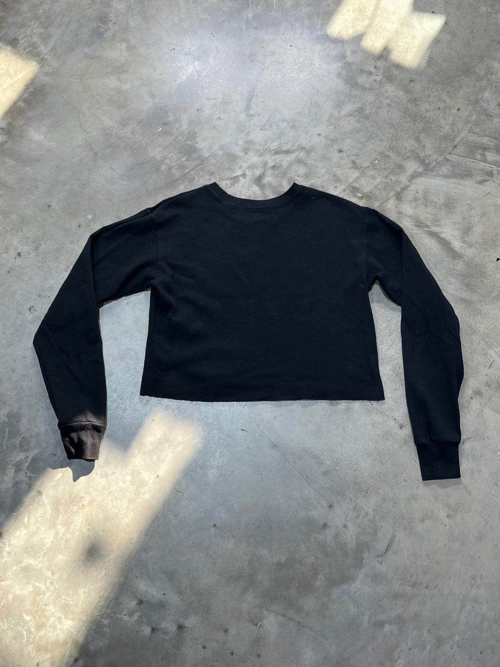 Pink Floyd Preowned Small Long Sleeve Cropped T-shirt