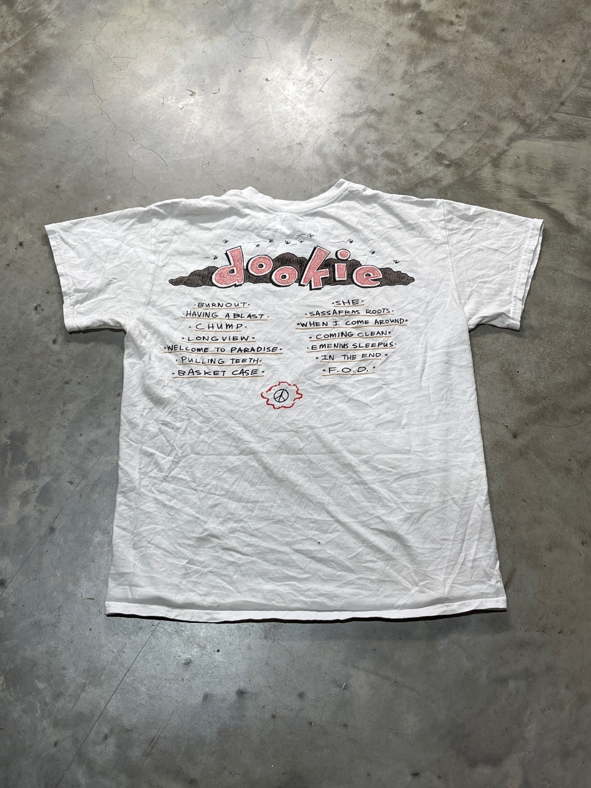 Green Day Preowned Medium T-shirt