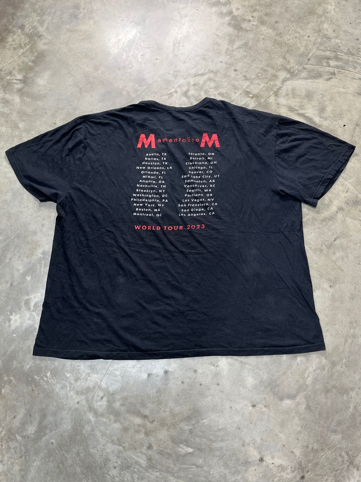 Depeche Mode Preowned 3XL T-shirt