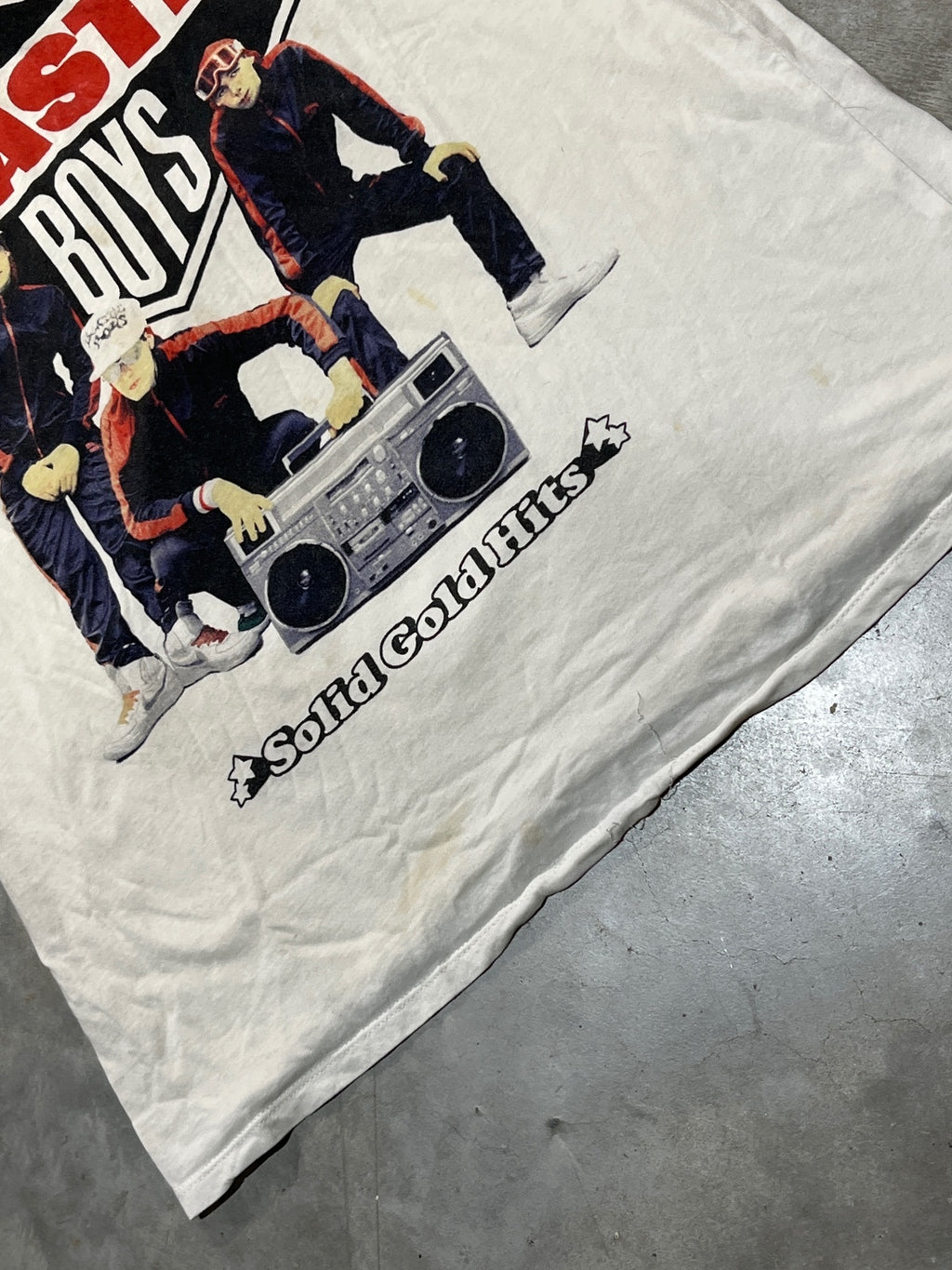 Beastie Boys Preowned Medium Ringer T-shirt