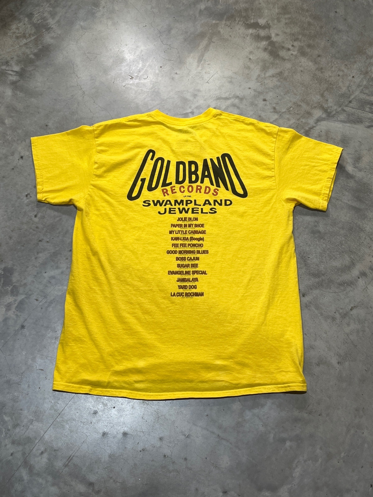 Goldband Records Preowned Large T-shirt