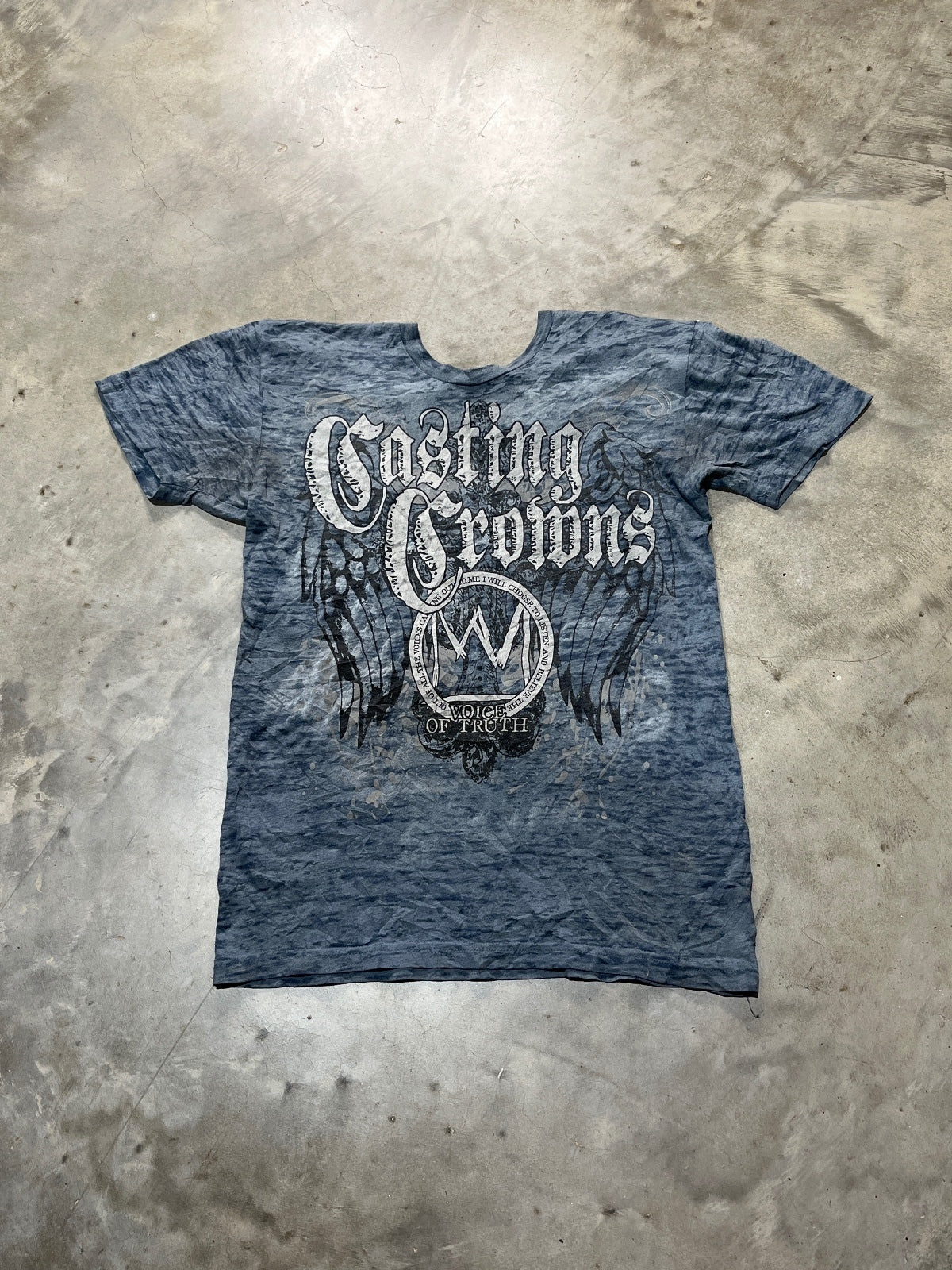 Casting Crowns Preowned Medium Tie Dye T-shirt