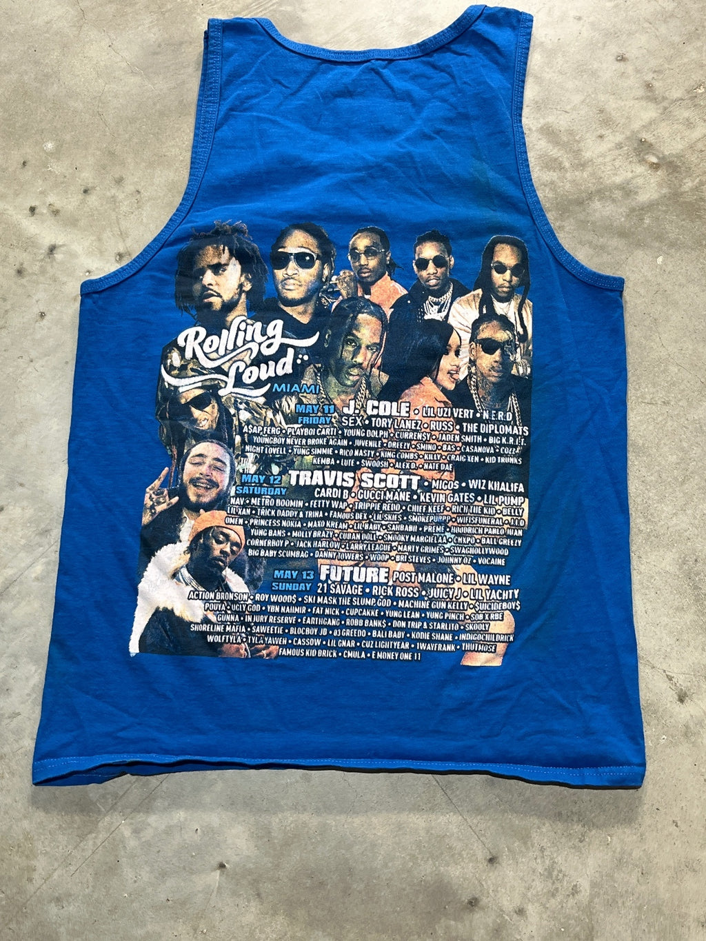Rolling Loud Preowned Small Tank Top T-shirt