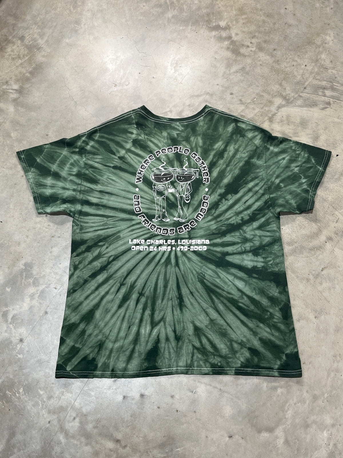 Vintage KD’s Diner Preowned XL Tie Dye T-shirt