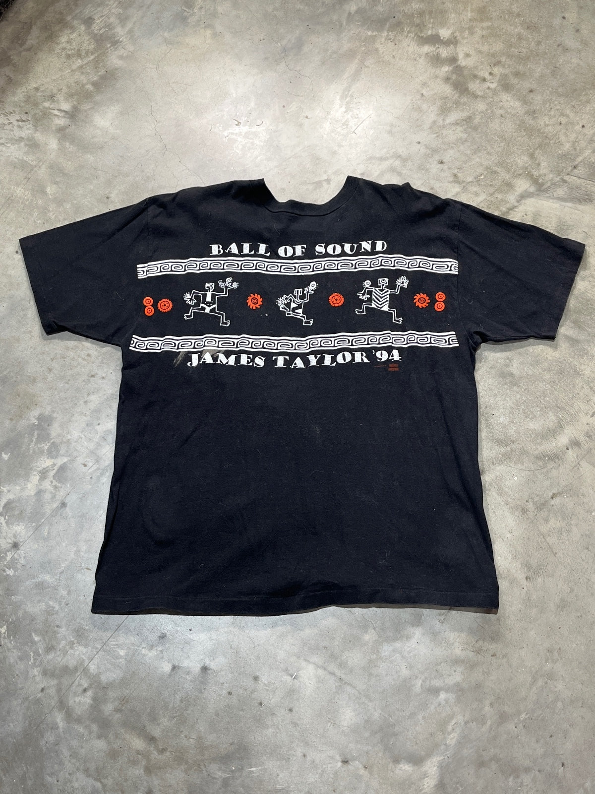 Vintage 1994 James Taylor Preowned XL T-shirt