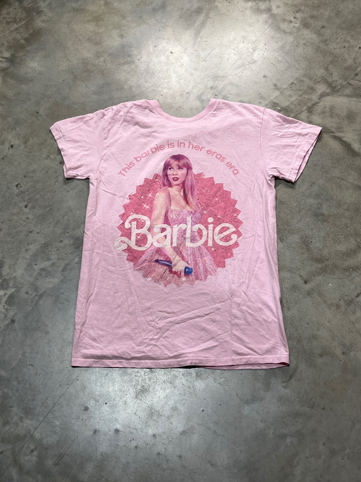 Taylor Swift Barbie Era Preowned Small T-shirt
