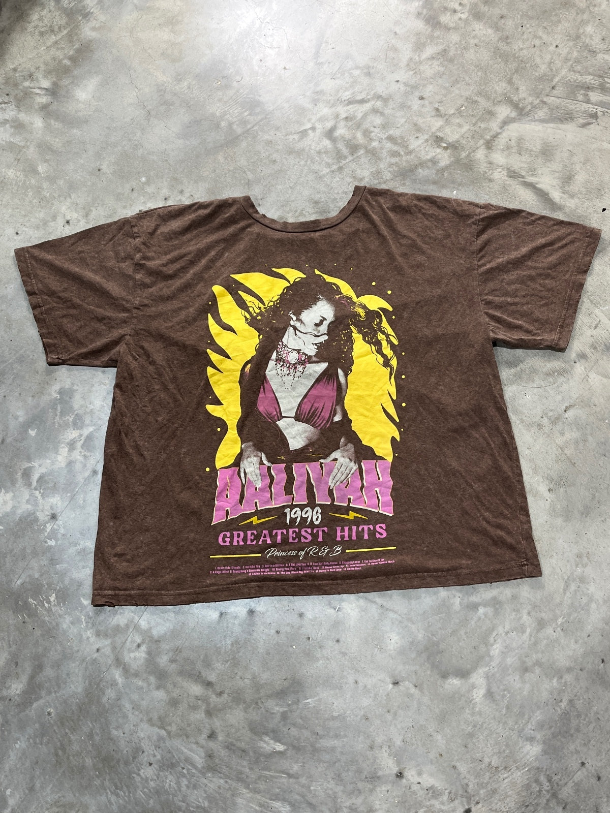 Aaliyah Preowned 2XL T-shirt