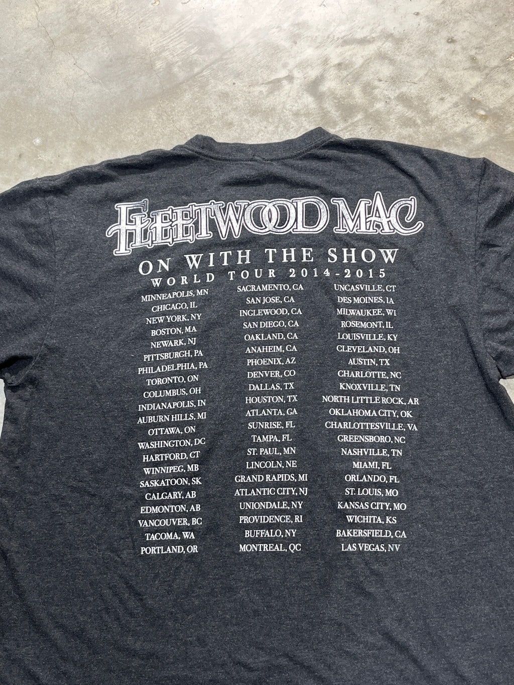 Fleetwood Mac Preowned XL T-shirt