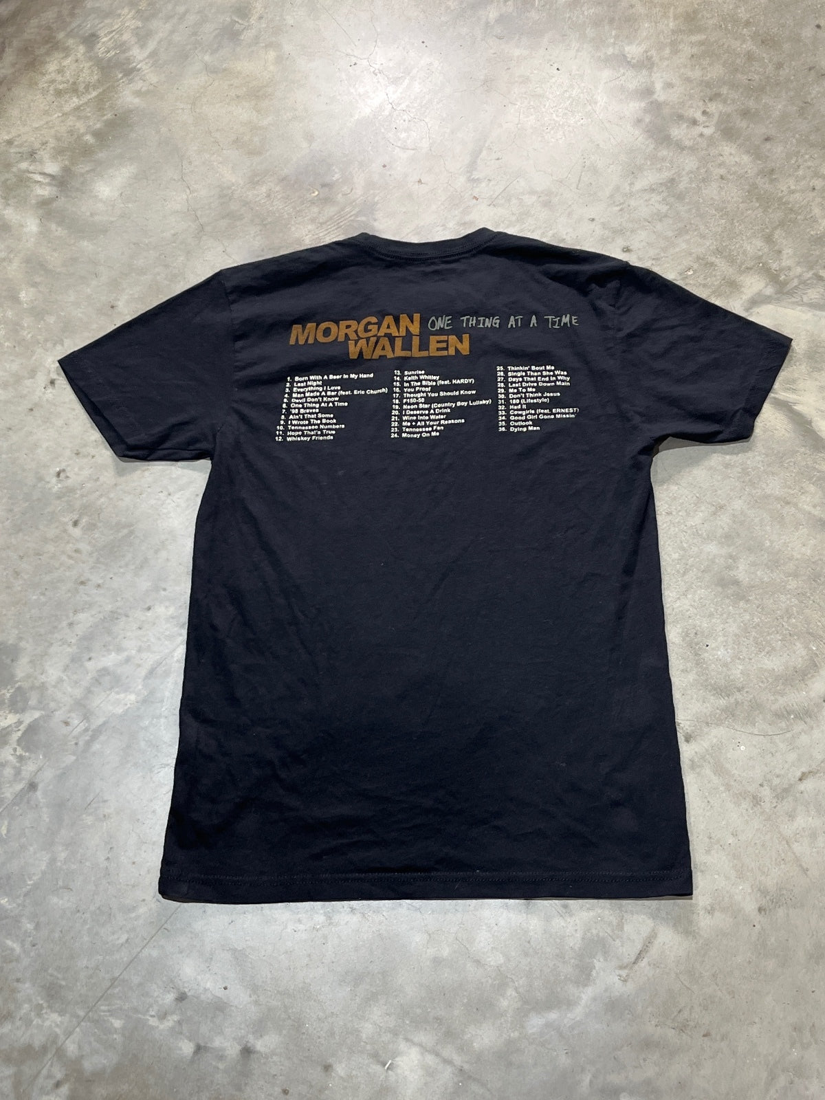 Morgan Wallen Preowned Medium T-shirt