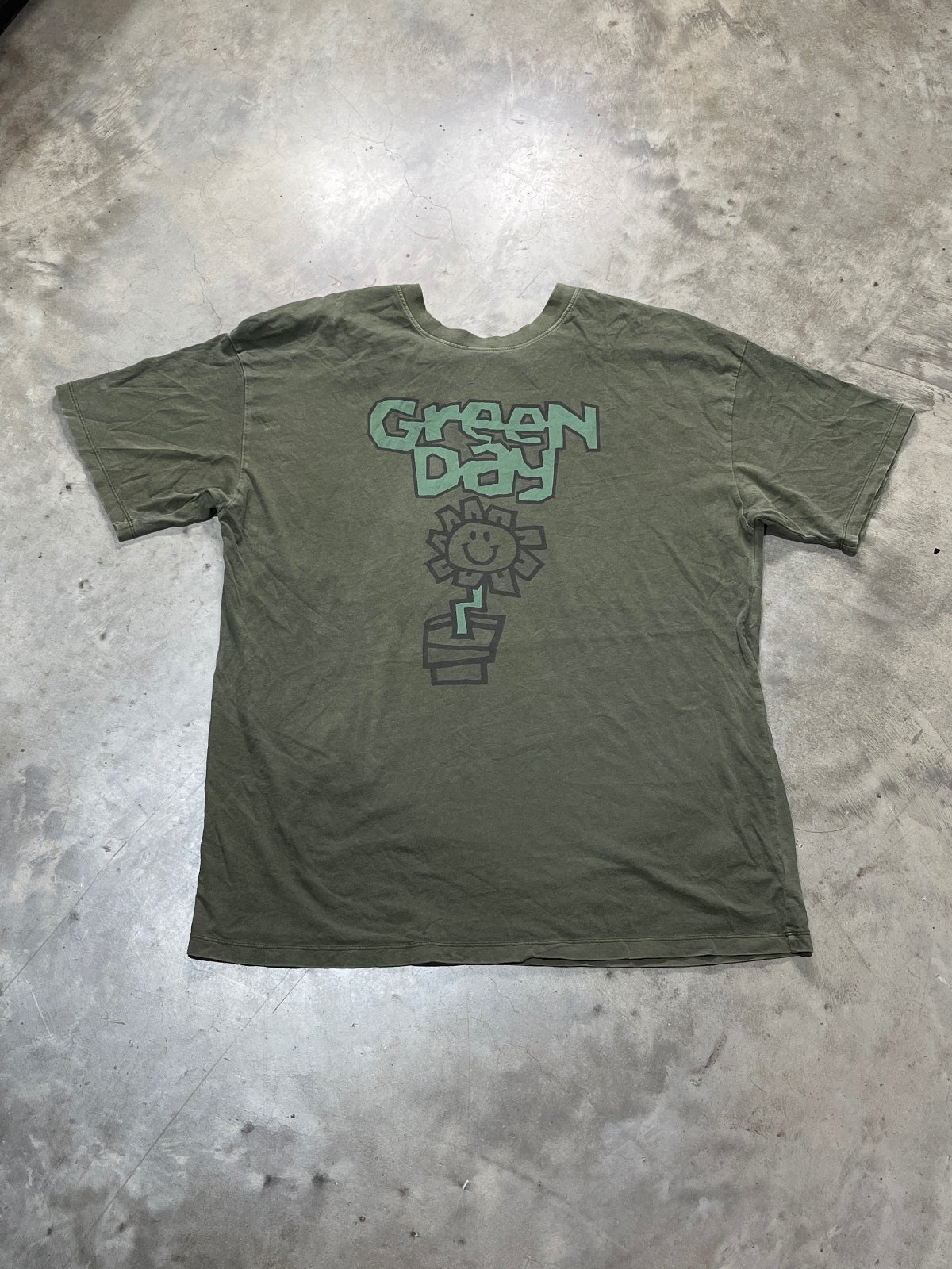 Green Day Preowned XL T-shirt