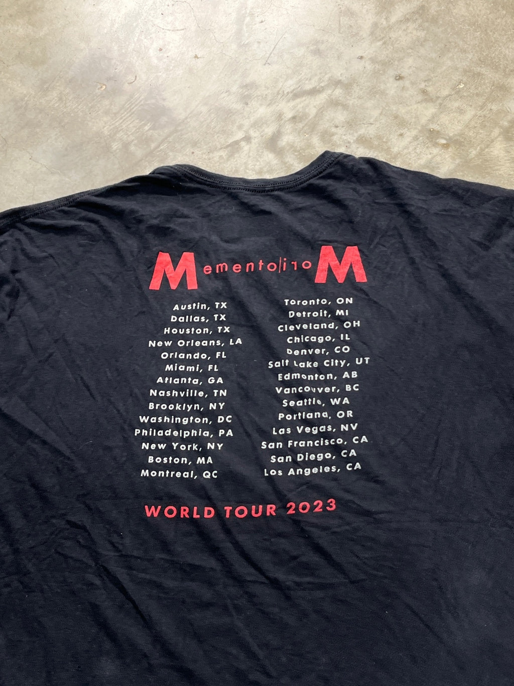 Depeche Mode Preowned 3XL T-shirt