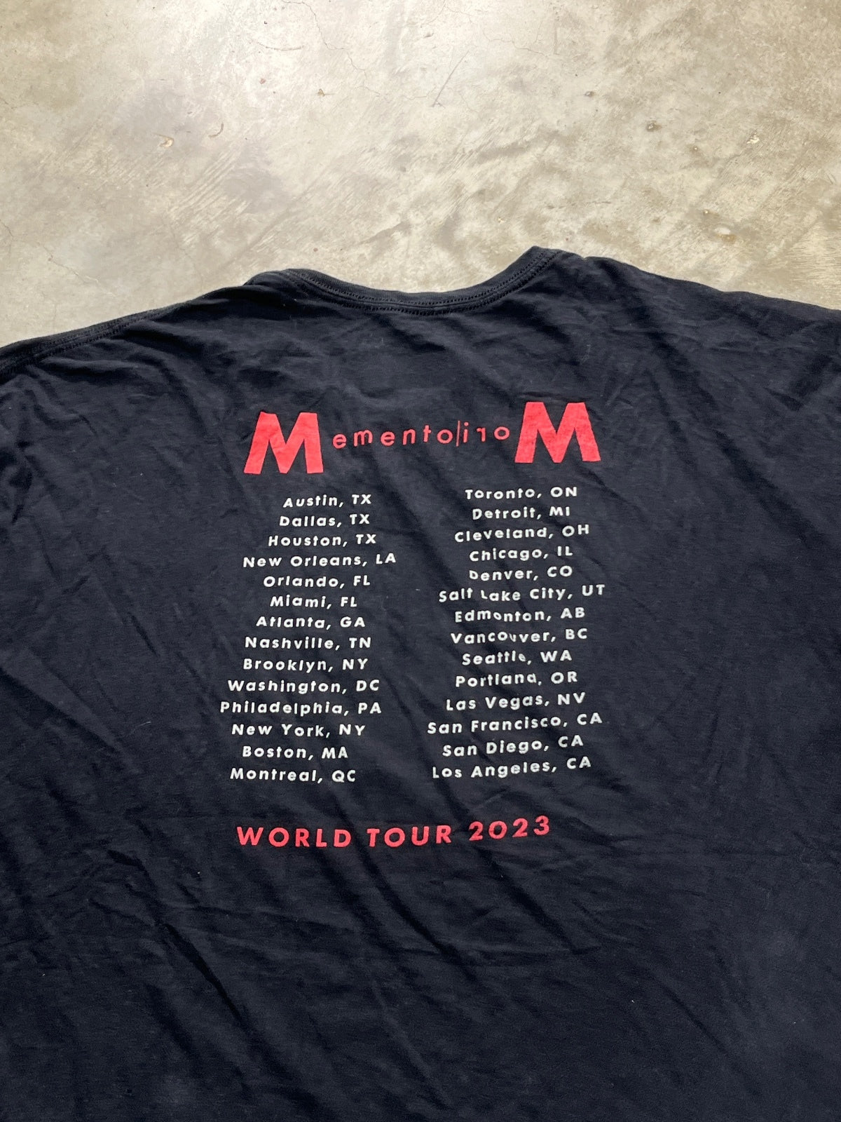 Depeche Mode Preowned 3XL T-shirt