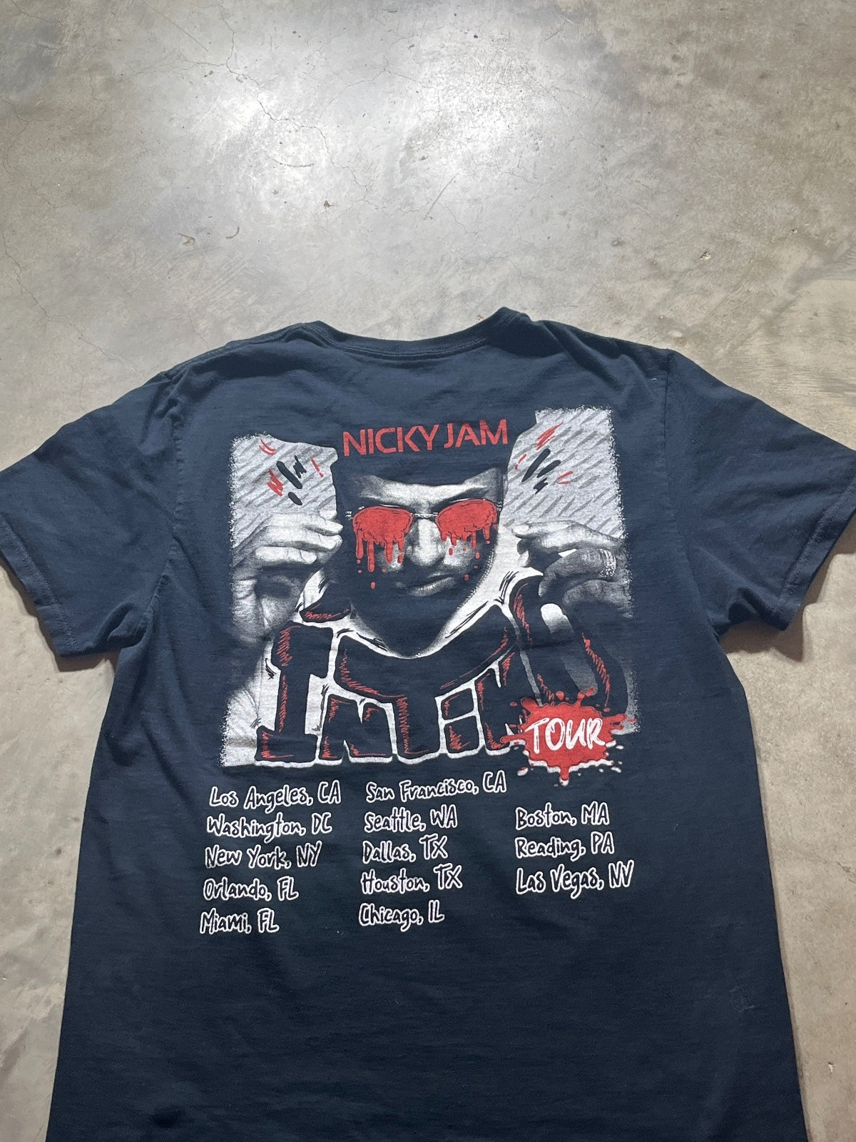 Nicky Jam Preowned Small T-shirt