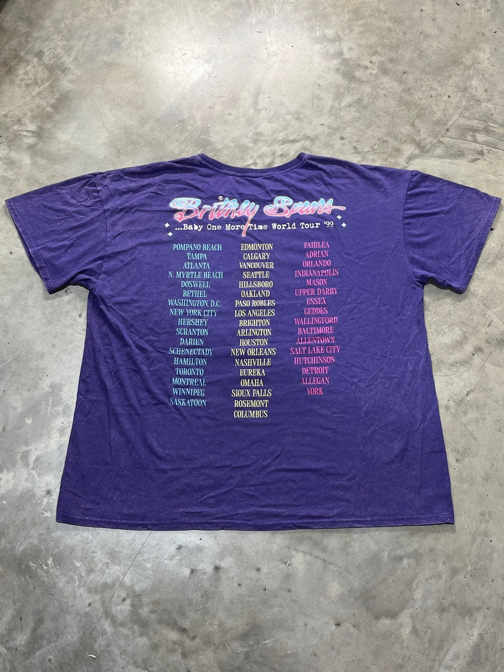 Britney Spears Preowned 3XL T-shirt