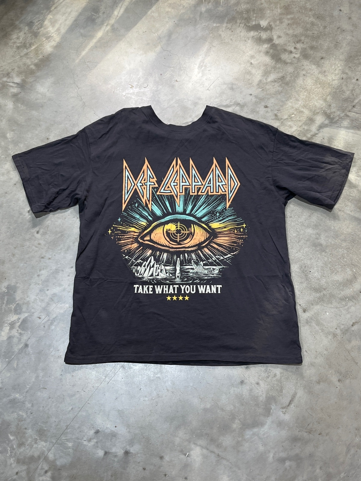 Def Leppard Preowned Large T-shirt
