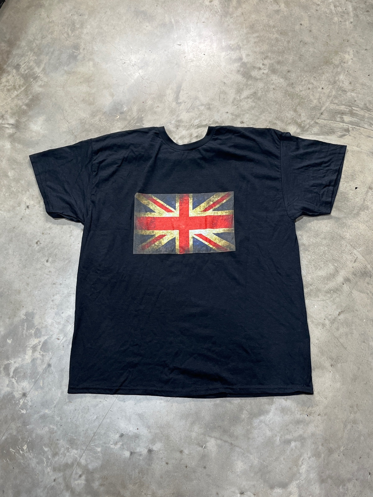 British Flag Preowned XL T-shirt