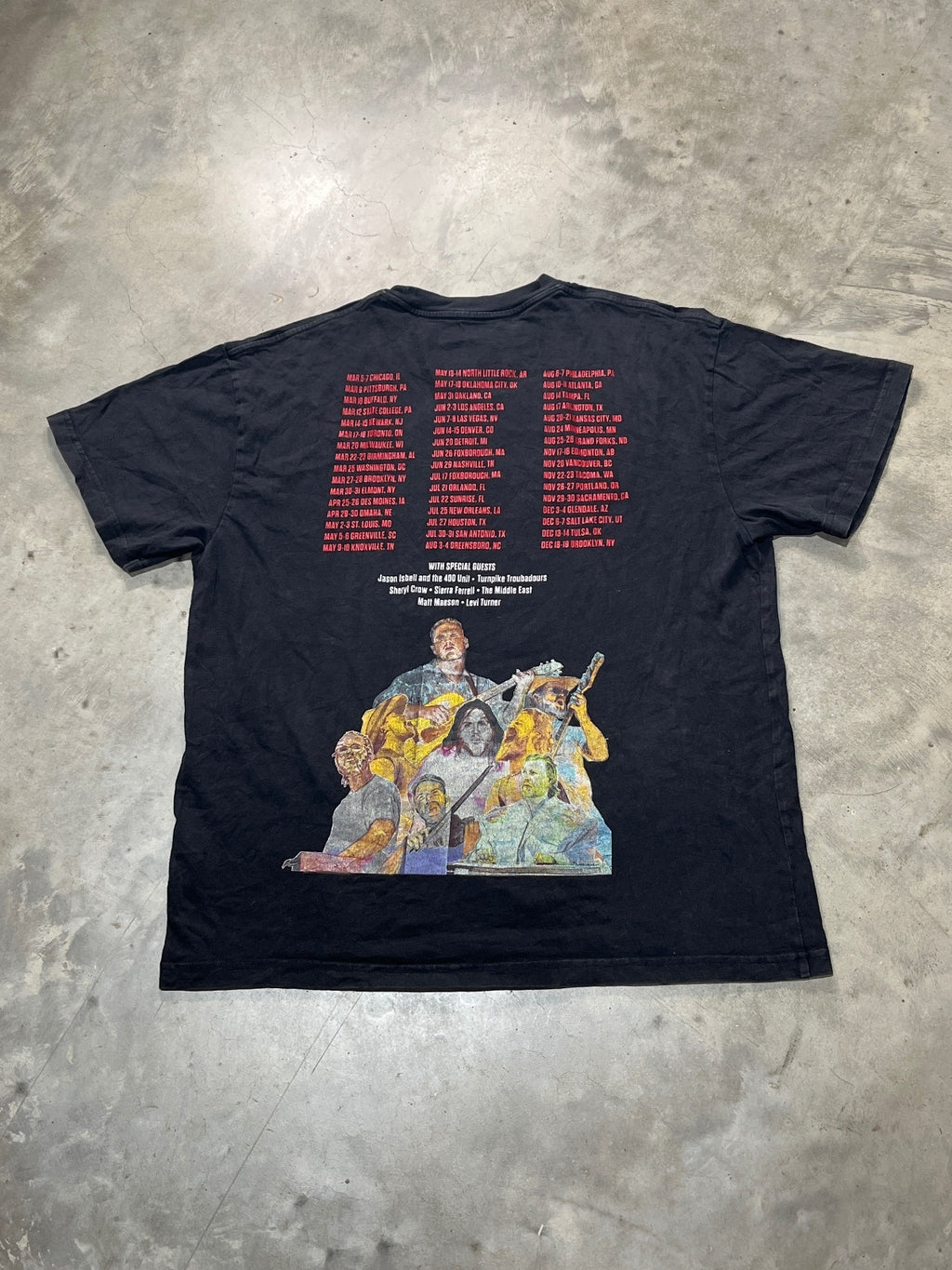 Zach Bryan Preowned Medium T-shirt