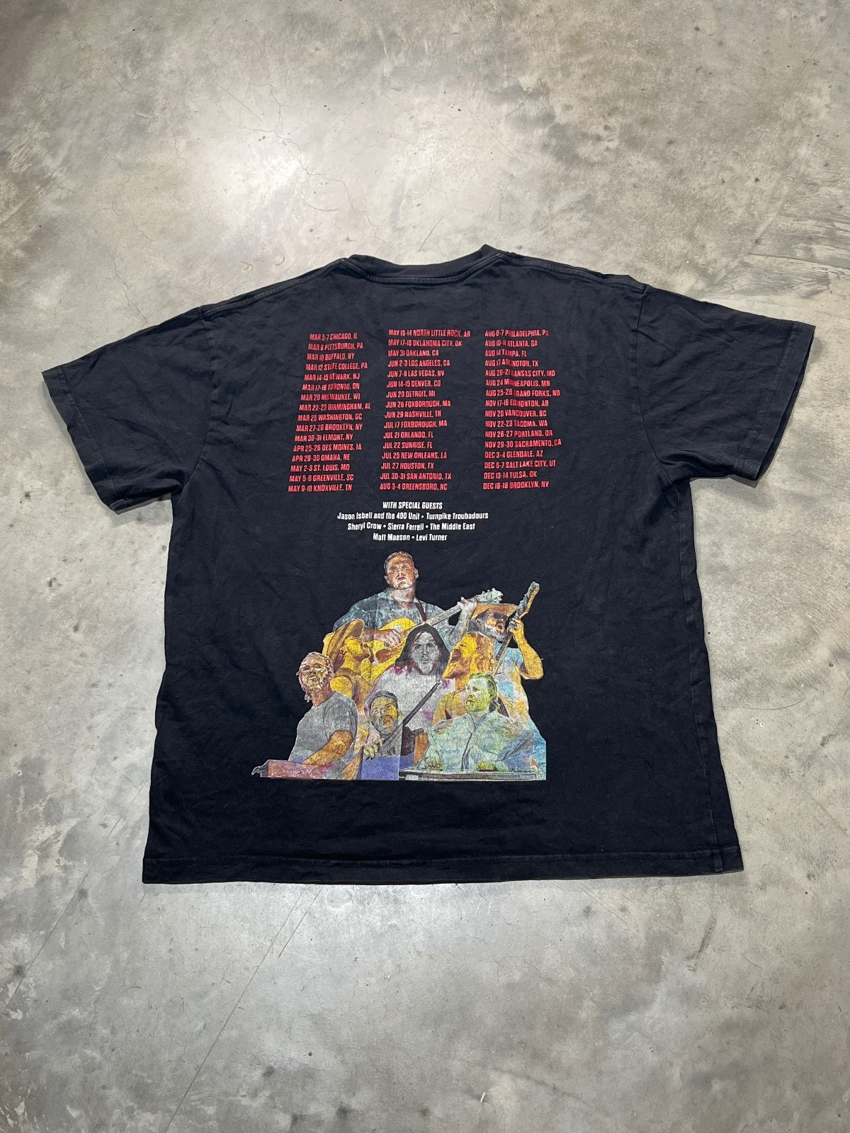 Zach Bryan Preowned Medium T-shirt