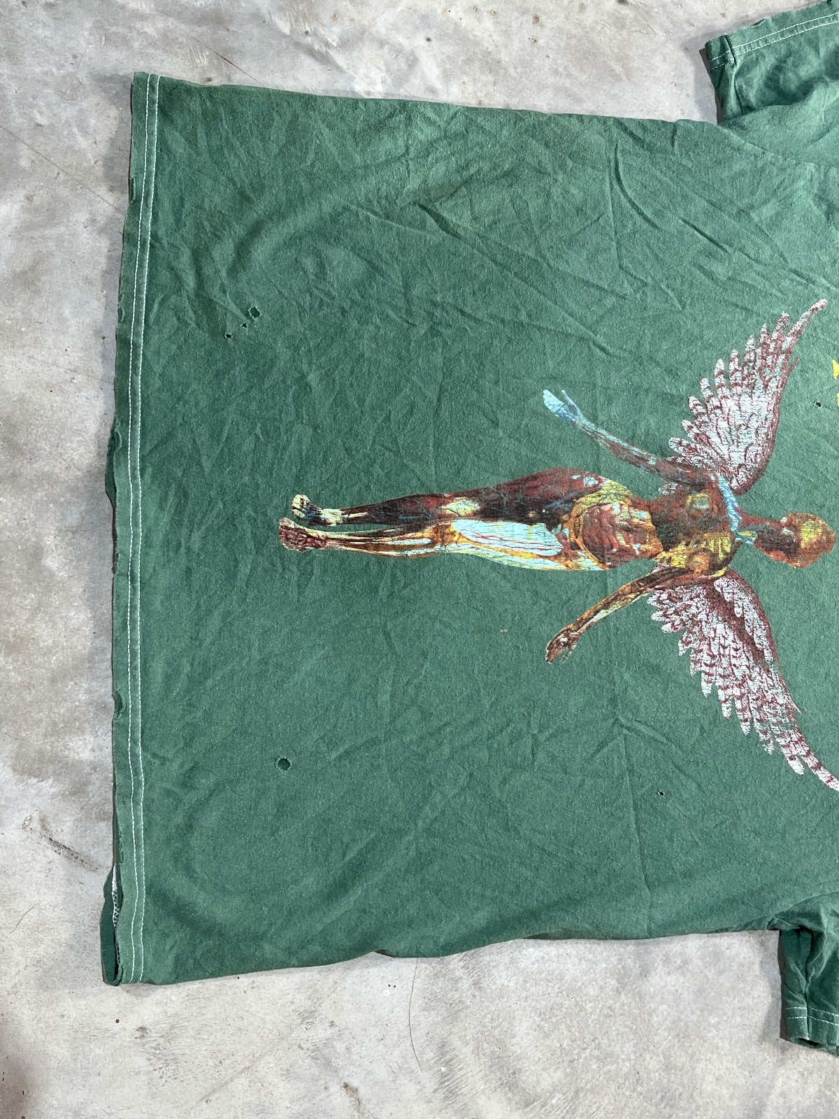 Nirvana Preowned XL Distressed T-shirt