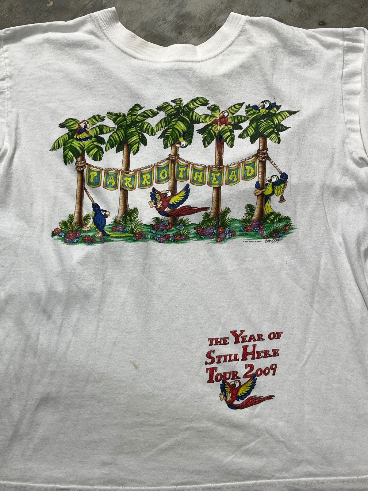 Jimmy Buffett Preowned Small Long Sleeve T-shirt
