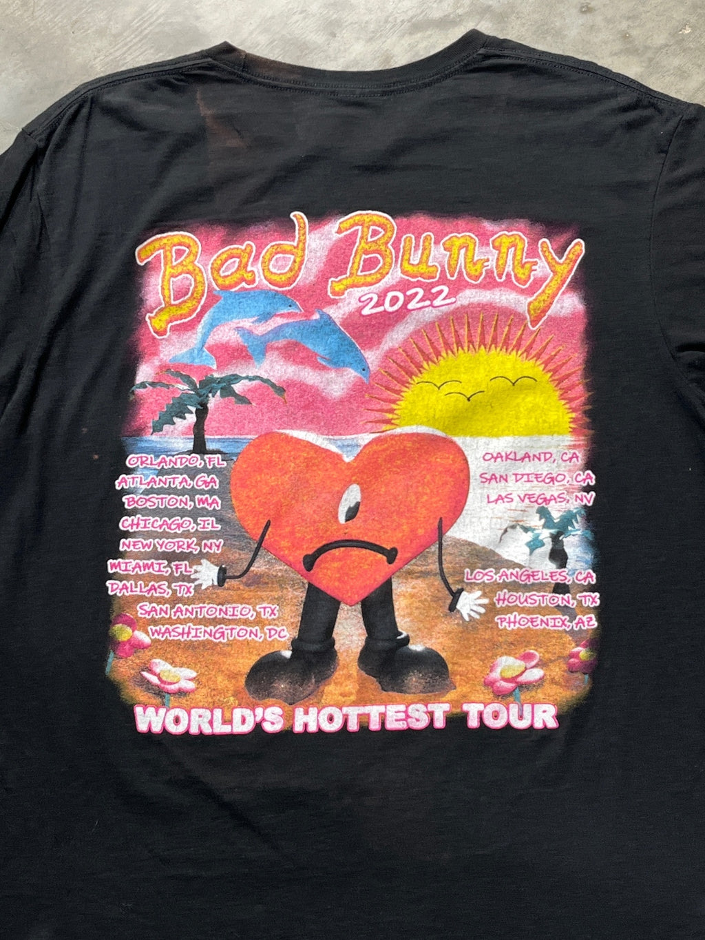 Bad Bunny Preowned Large T-shirt