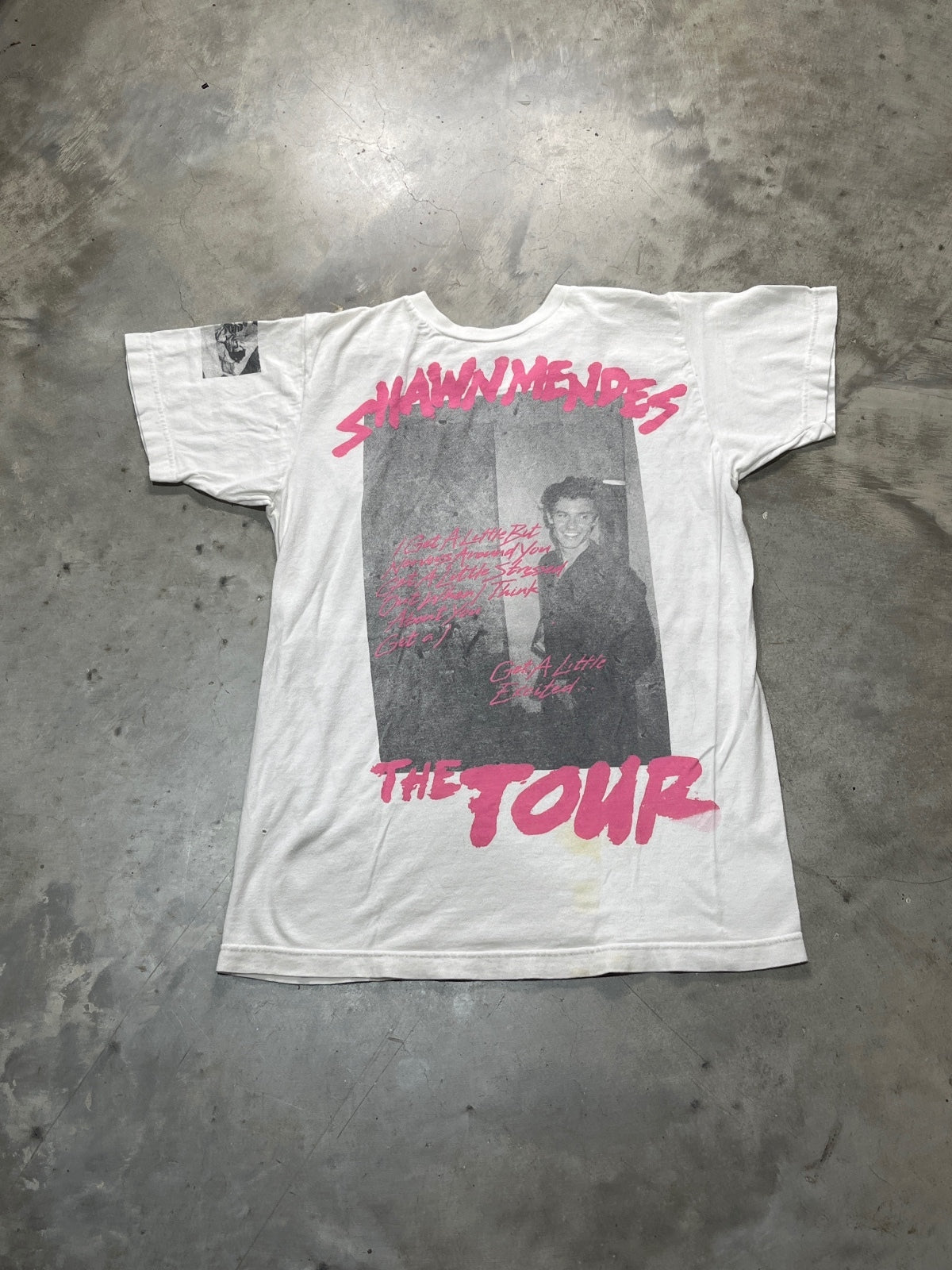 Shawn Mendes Preowned Medium T-shirt