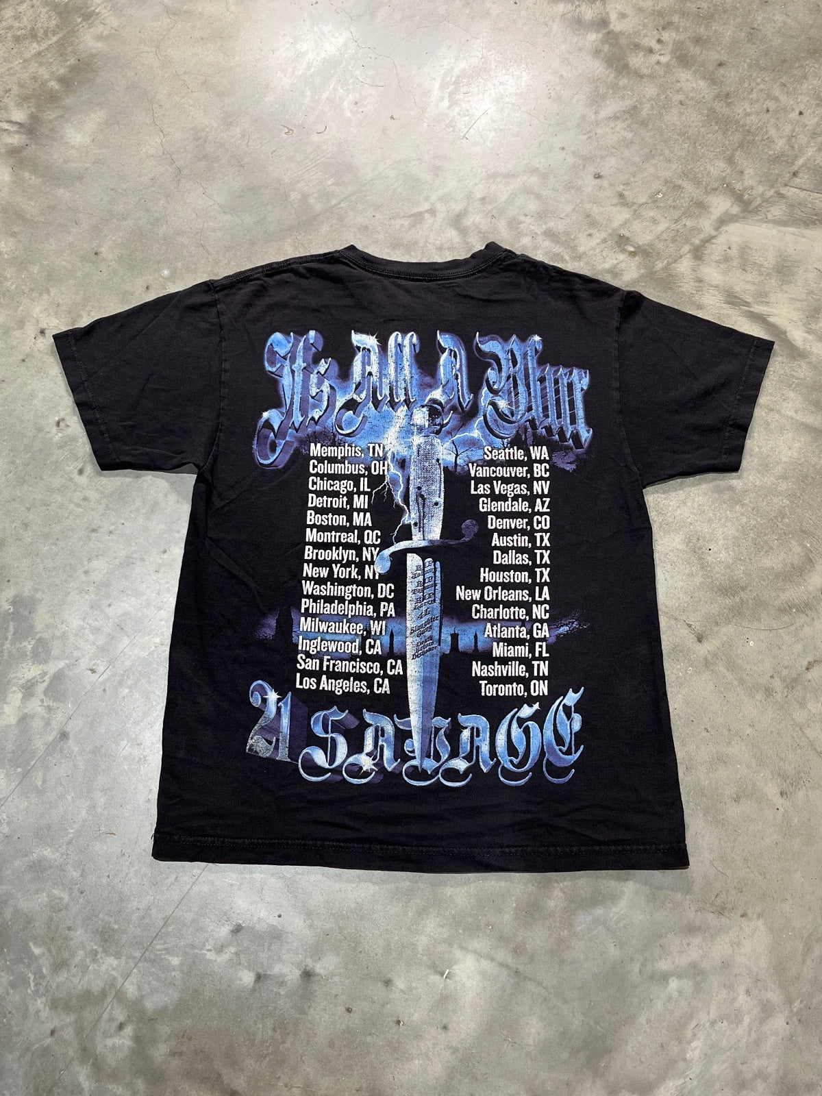 21 Savage Preowned Medium T-shirt