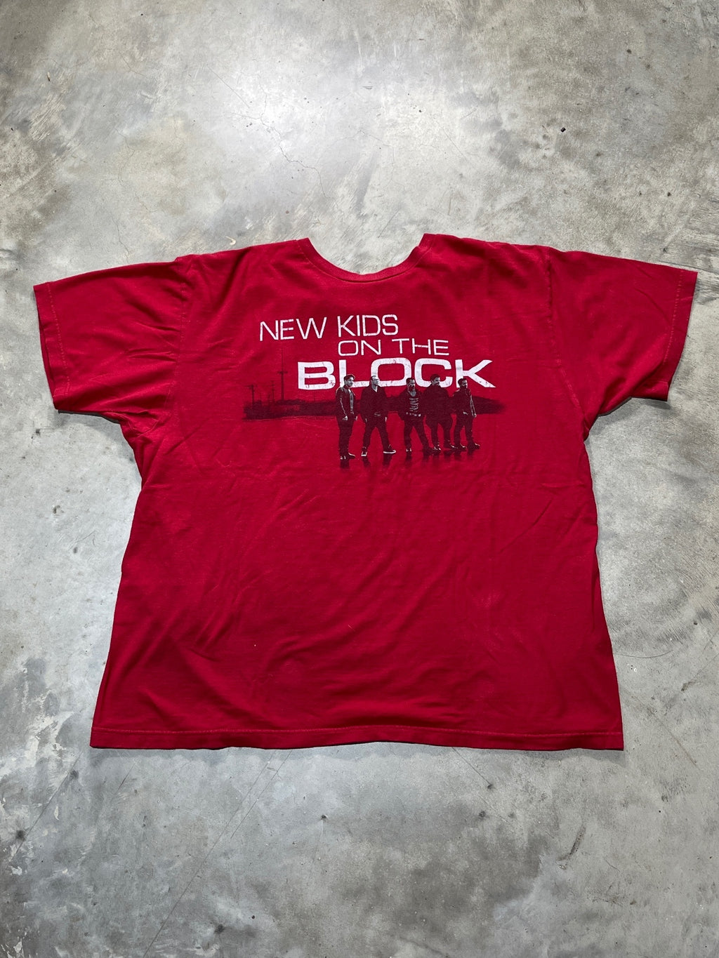 New Kids On The Block Preowned XL T-shirt