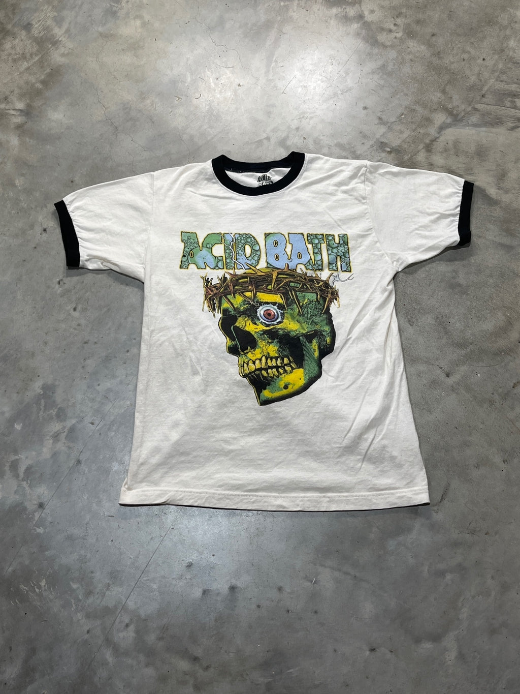 Acid Bath Preowned Large Ringer T-shirt