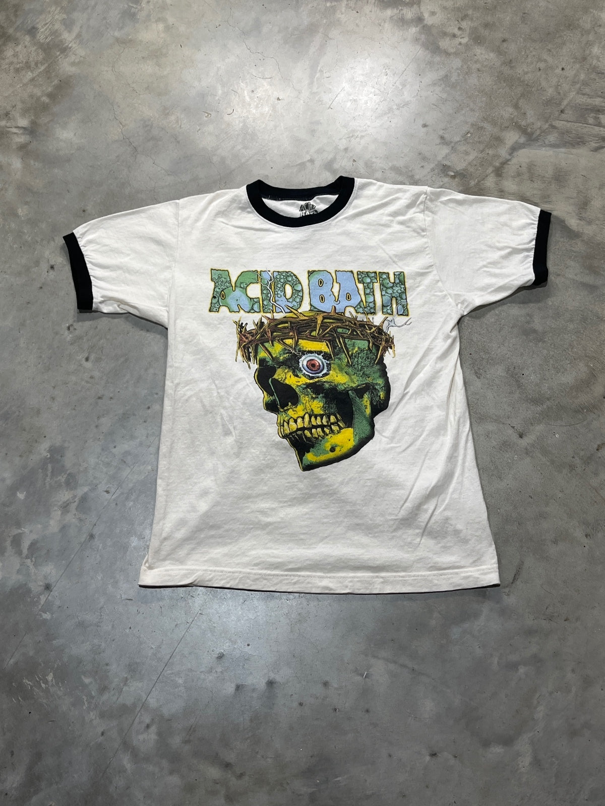 Acid Bath Preowned Large Ringer T-shirt
