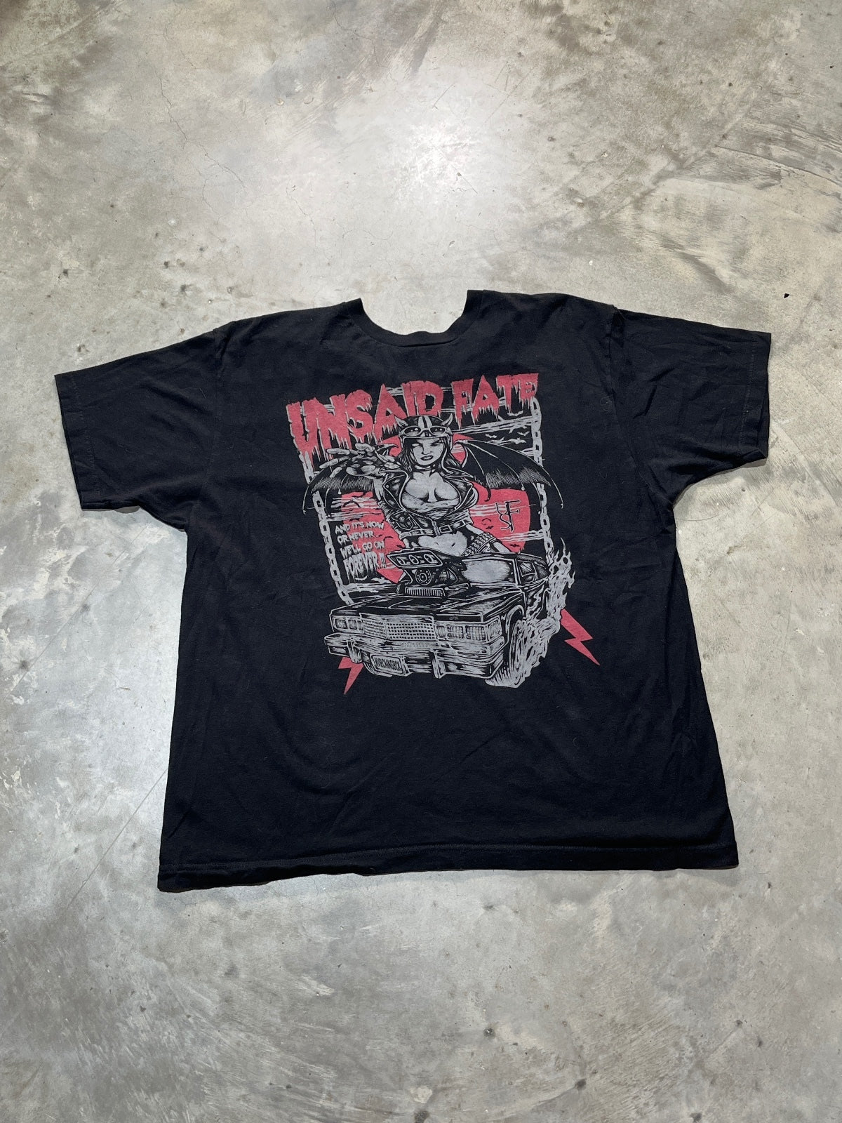 Unsaid Fate Preowned XL T-shirt