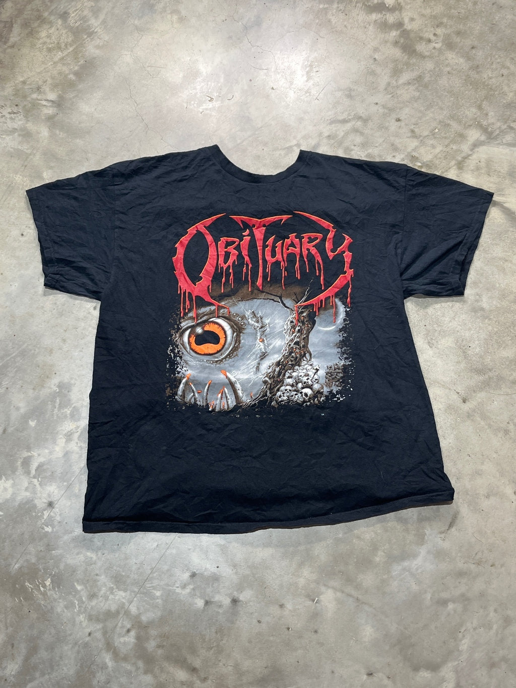 Obituary Preowned XL T-shirt