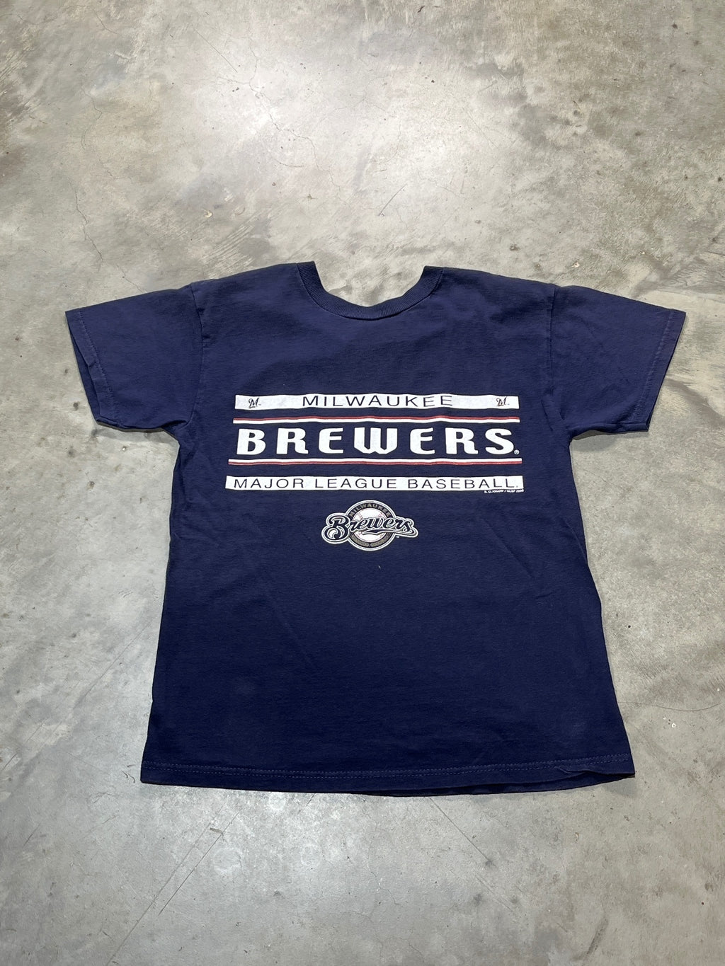 Milwaukee Brewers MLB Preowned Small T-shirt