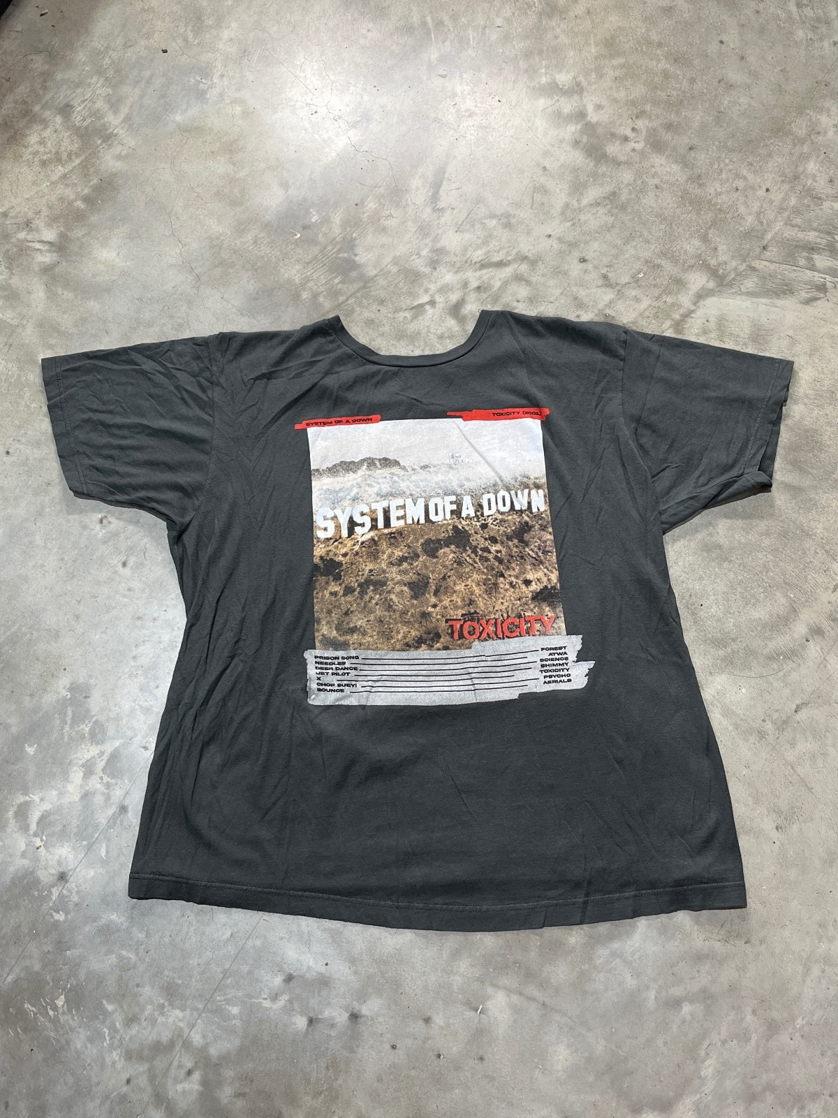System Of A Down Preowned XL T-shirt