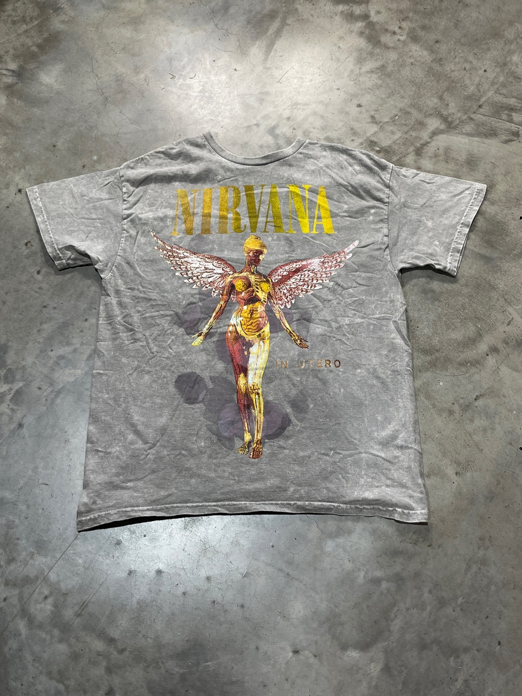 Nirvana Preowned Large Tie Dye T-shirt
