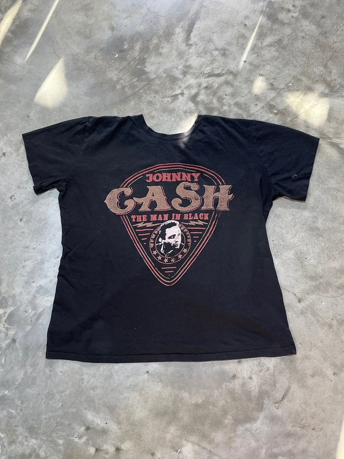 Johnny Cash Preowned Large T-shirt