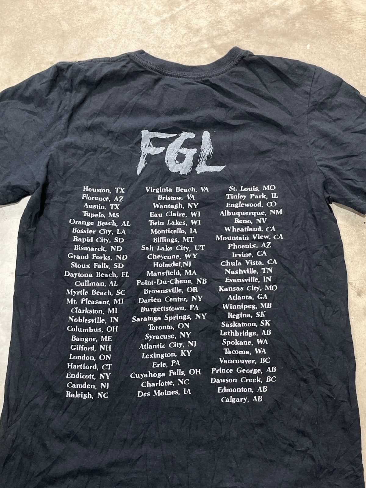 Florida Georgia Line Preowned Small T-shirt