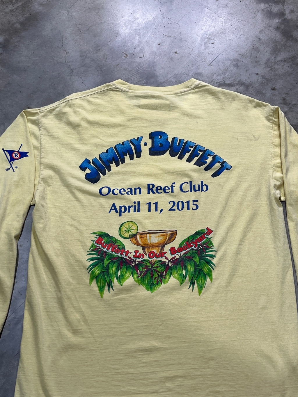 Jimmy Buffett Preowned Large Long Sleeve T-shirt