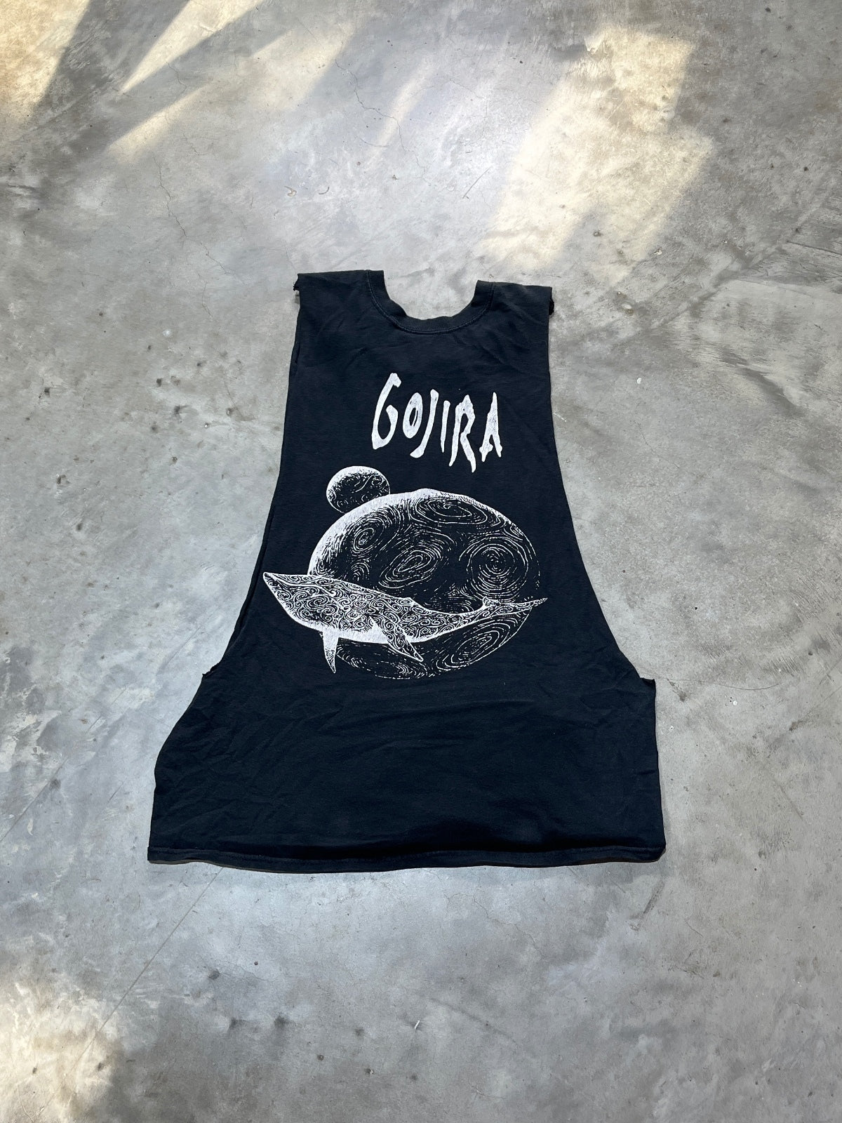 Gojira Preowned Large Cut Off Sleeve Tank Top T-shirt